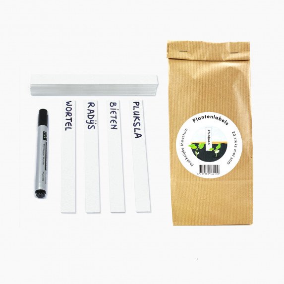 Plant labels 20 pieces with marker