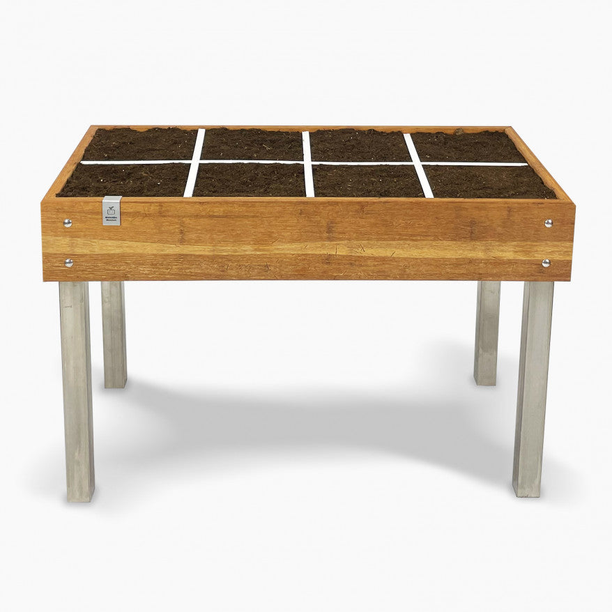 MM-bamboo tafel 60x120cm (8 vakken)